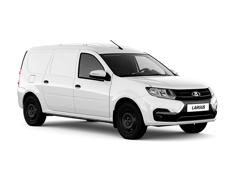 Lada Largus Фургон - БЕЛЫЙ "ЛЕДНИКОВЫЙ" (221)